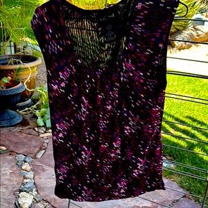 Women's Multicolor Sleeveless Blouse